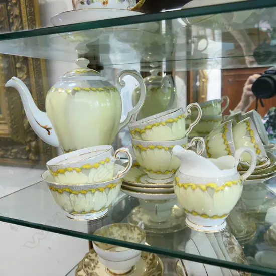 TUSCAN CHINA COFFEE SET