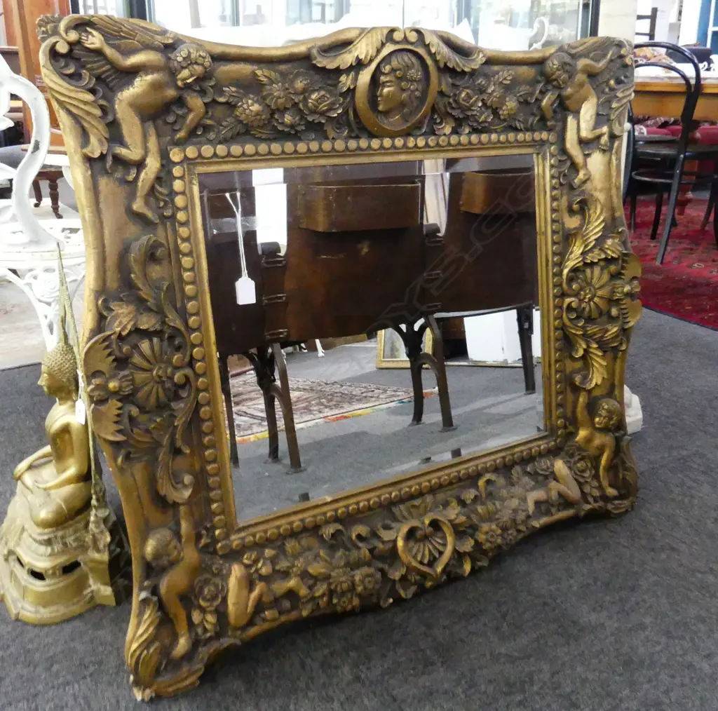 LG GILT FRAMED MIRROR 840x940mm Image 1++