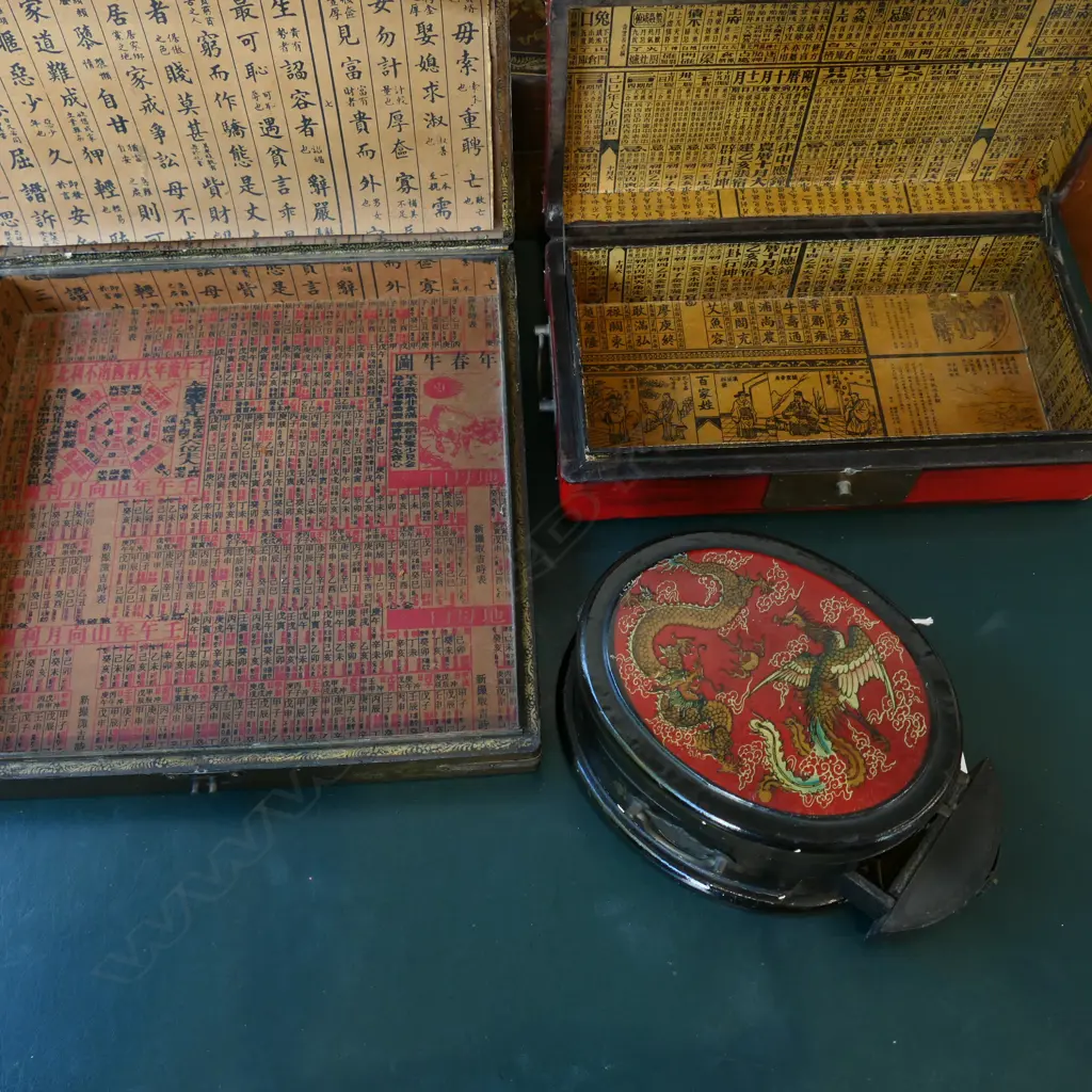 4 ORIENTAL BOXES W.420mm Image 1++