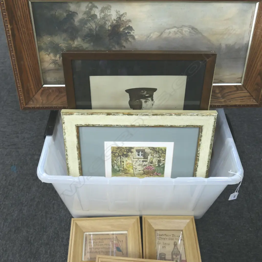 BOX LOT ASST. ARTWORKS Image 1++