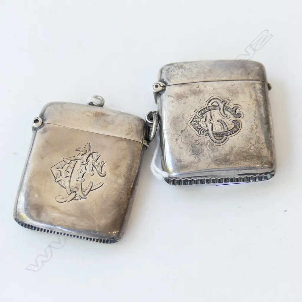 2 HALLMARKED STG SILVER VESTAS 43gm Image 1++