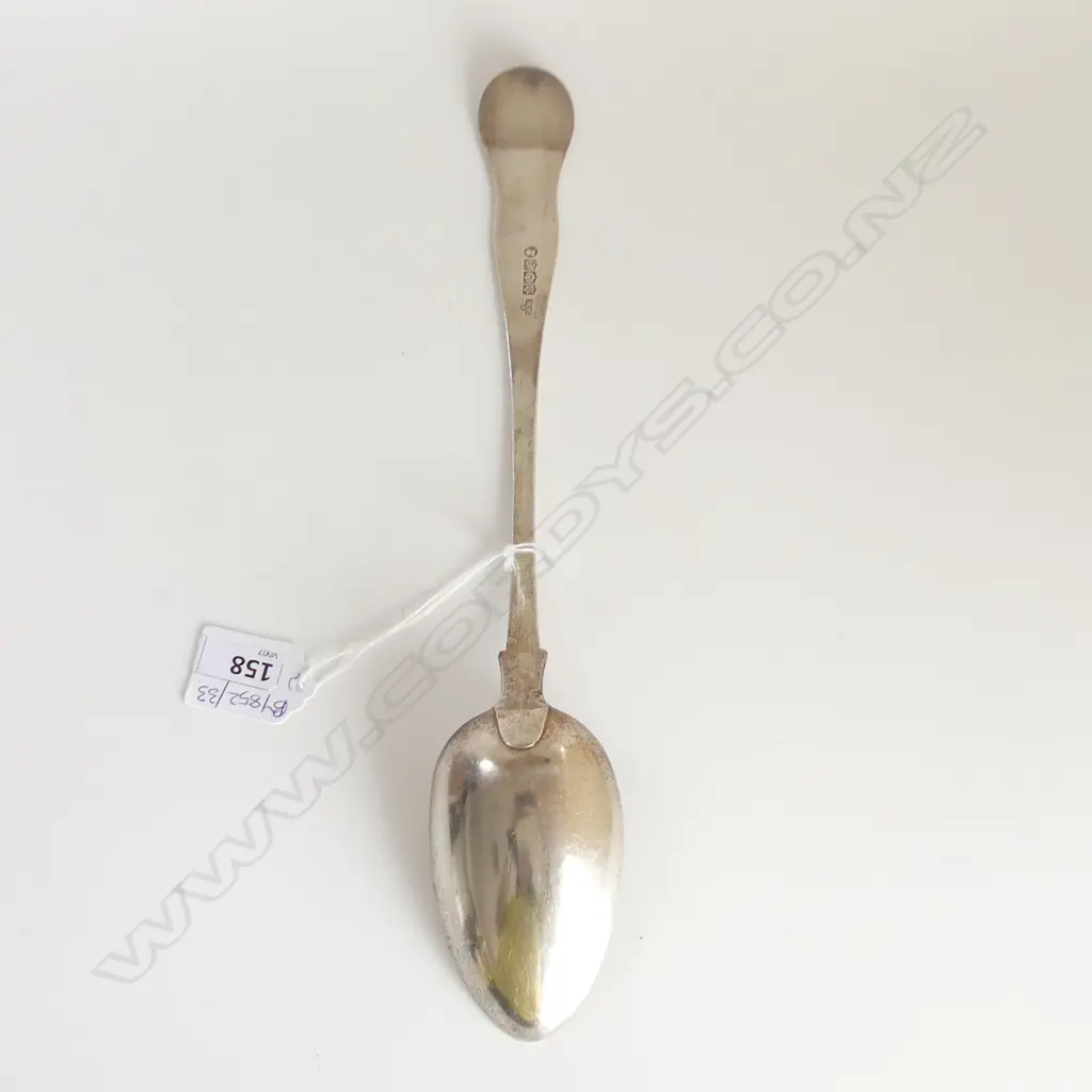 SCOTTISH STG SILVER PIE SPOON, EDINBURGH 1834 L.290mm 94gm Image 1++
