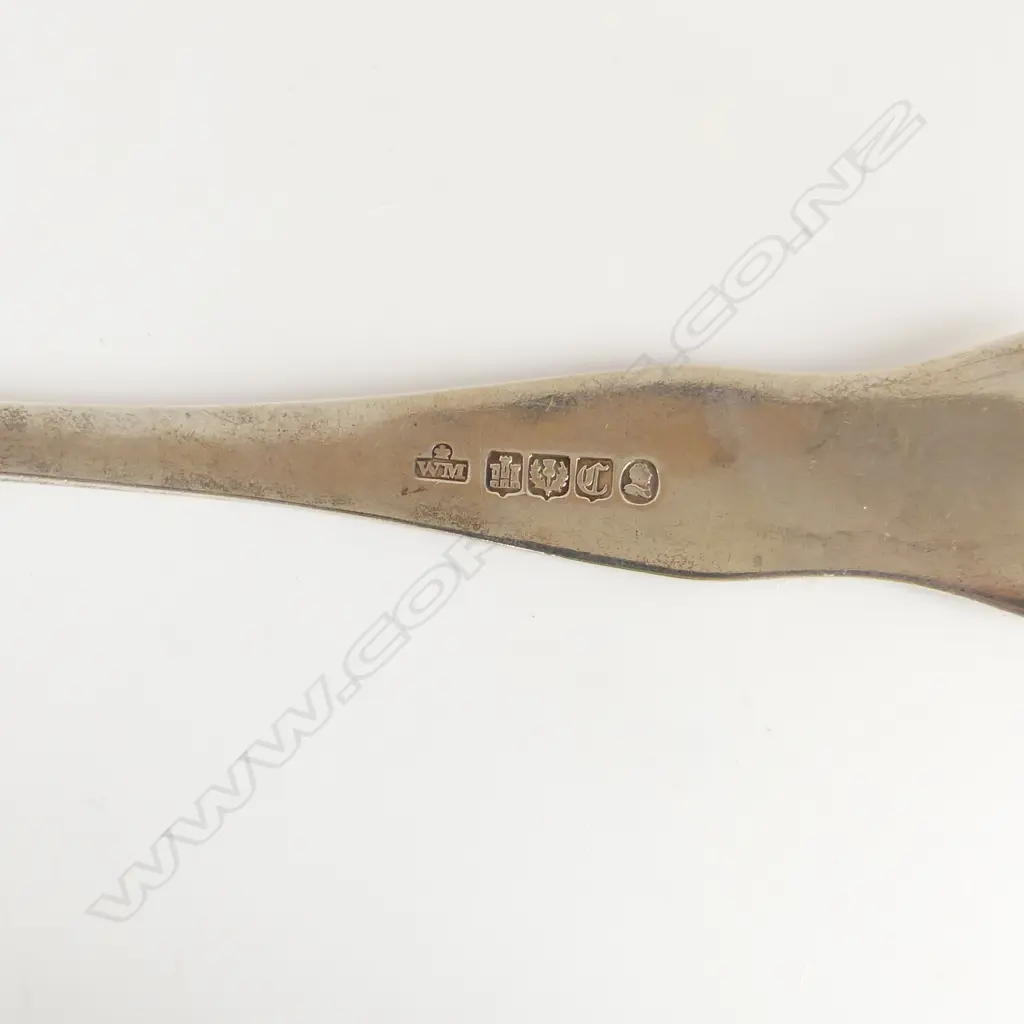 SCOTTISH STG SILVER PIE SPOON, EDINBURGH 1834 L.290mm 94gm Image 1++