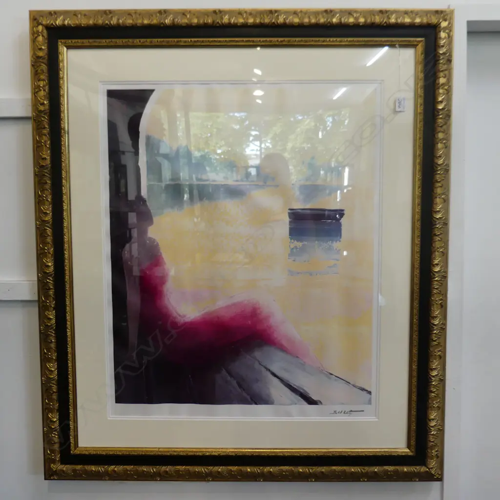 EMILE BELLET 'D'OR ET DE REVE' SERIOLITHOGRAPH 780x630mm AF Image 1++