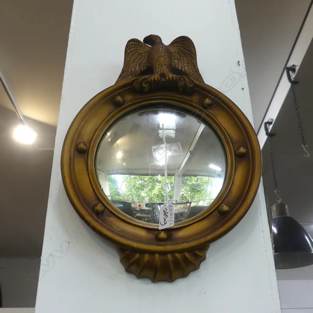 FEDERAL STYLE CONVEX MIRROR H.385mm Image 1++