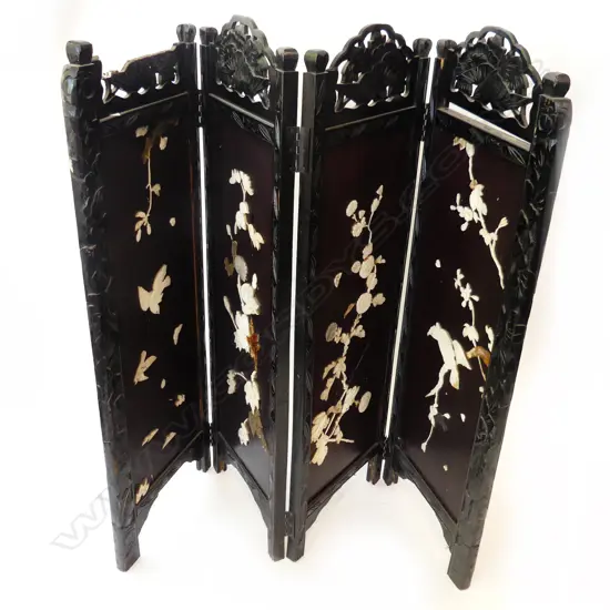 ORIENTAL 4 PANEL SCREEN - FAULTS 