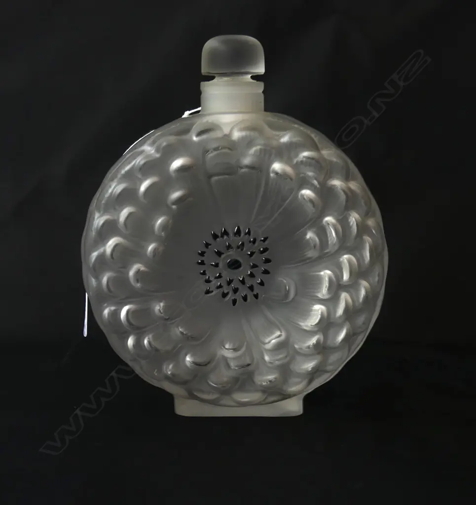 LALIQUE DAYLIA SCENT BOTTLE H180MM Image 1++