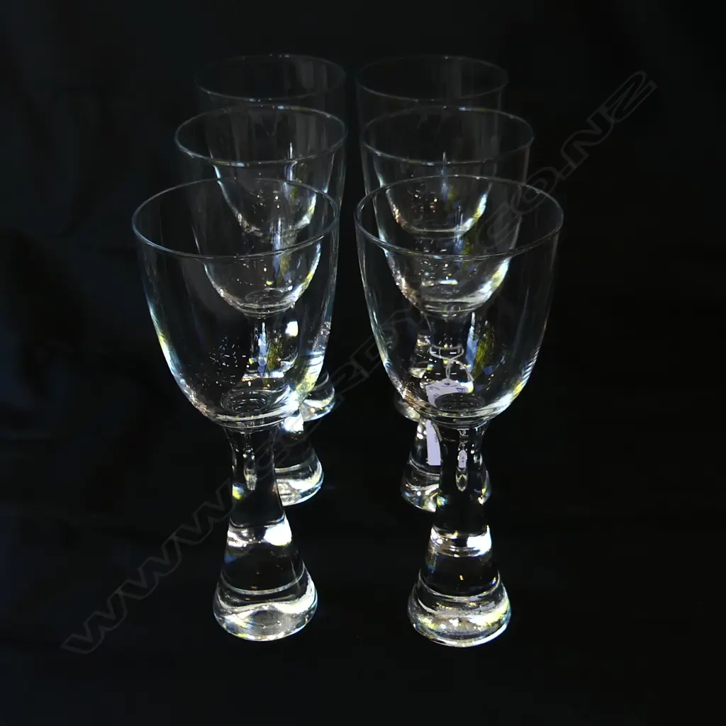 6 DESIGNER WINE GLASSES H.230mm Image 1++