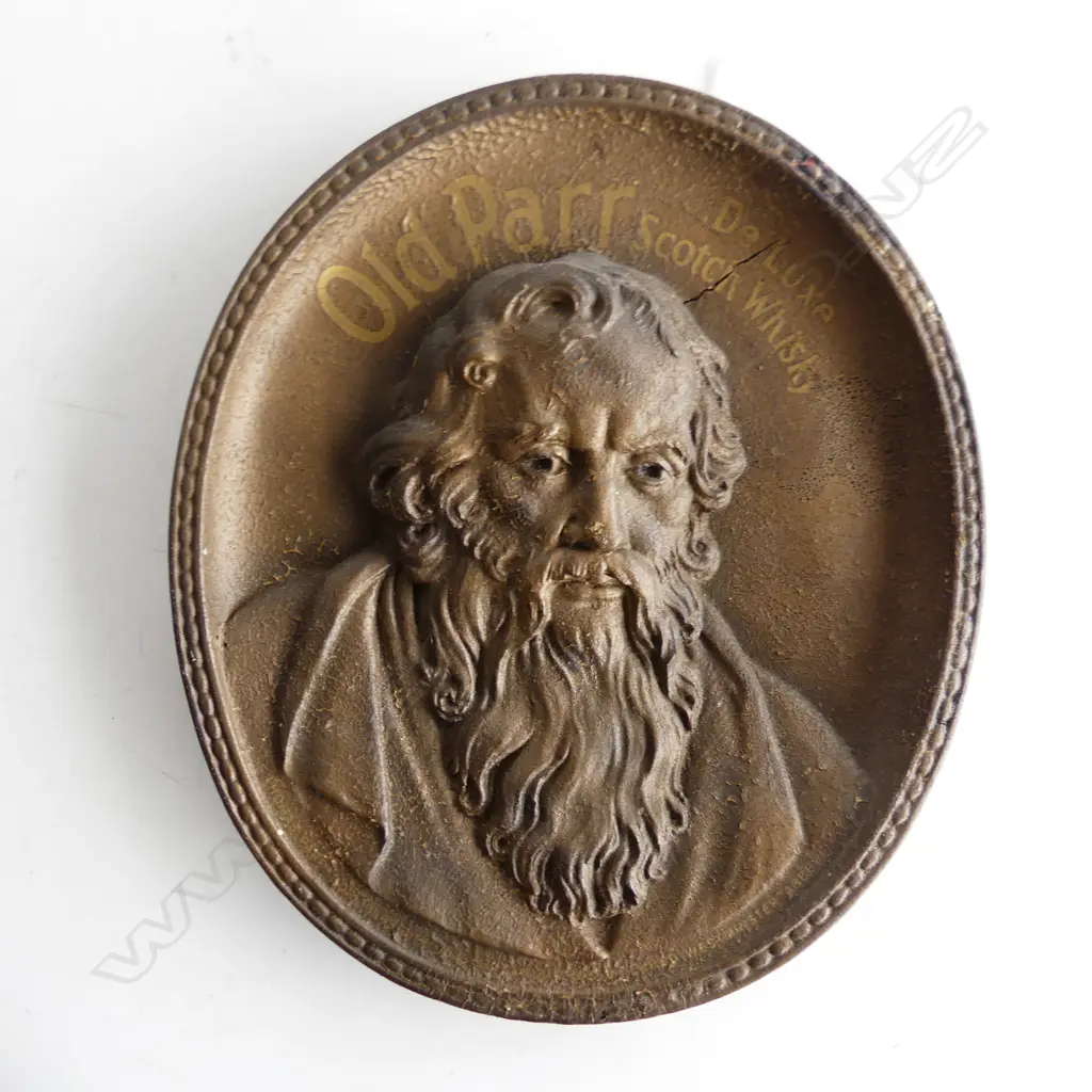 OLD PARR WHISKEY ADVERTISING PLAQUE Image 1++