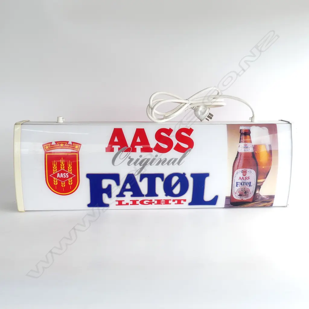 RUSSIAN DOUBLE SIDED COCA COLA / AASS FATOL LIGHT BOX SIGNAGE - WORKS L.670mm Image 1++