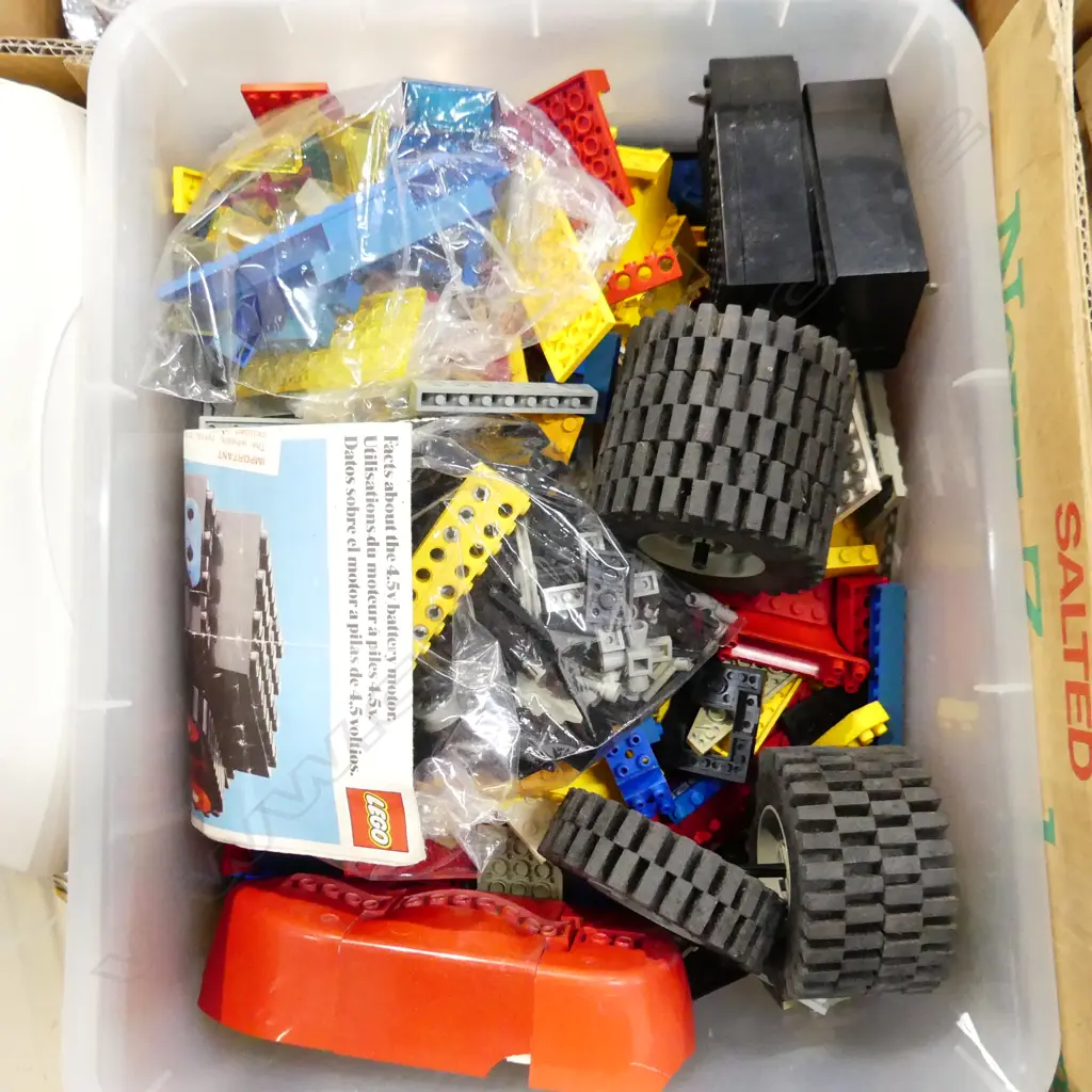 CRATE OF LEGO ETC Image 1++