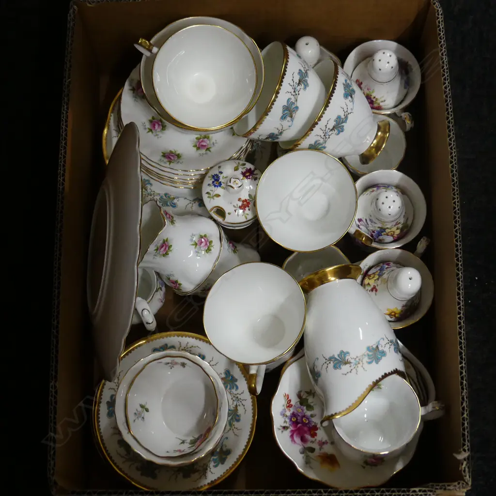 BOX QUALITY CHINA; ROYAL ALBERT, ROYAL CROWN DERBY ETC Image 1++