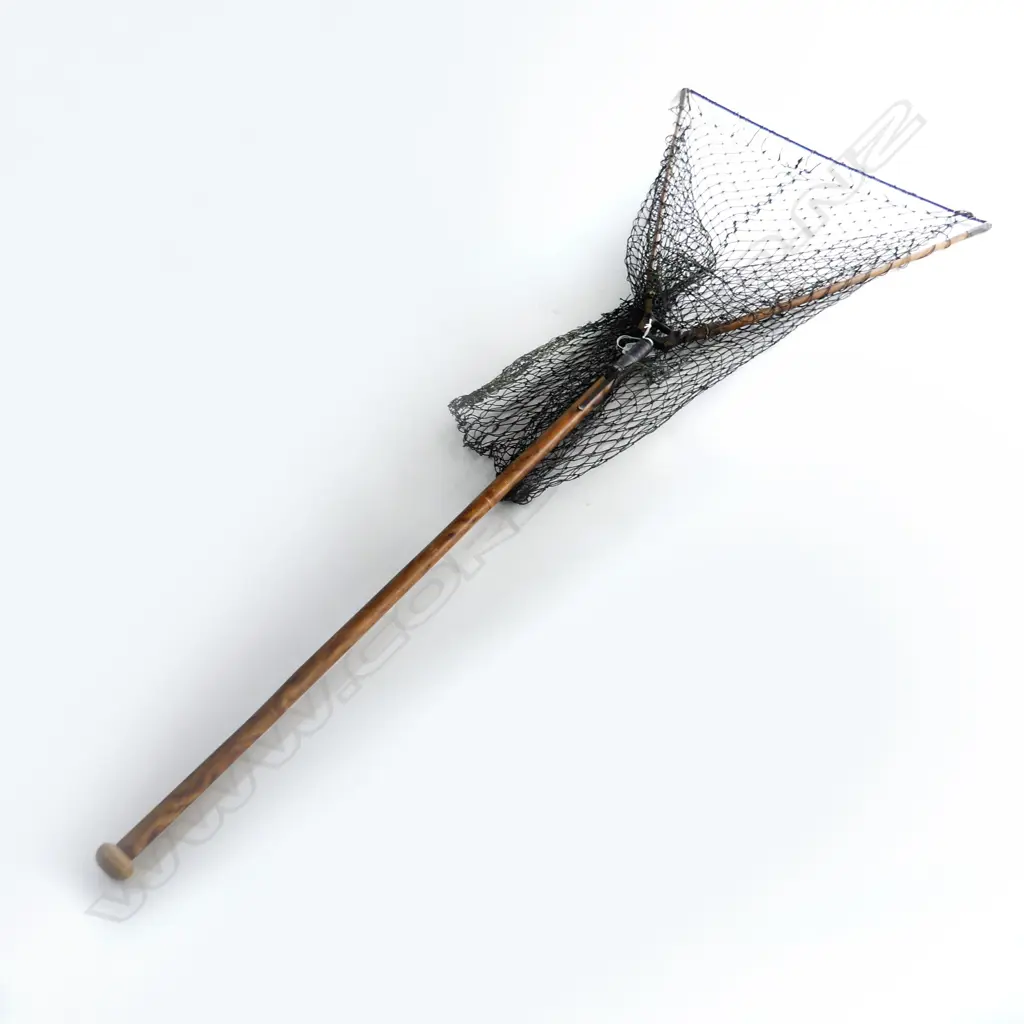 VINTAGE FOLDING ANGLERS NET L.1220mm Image 1++