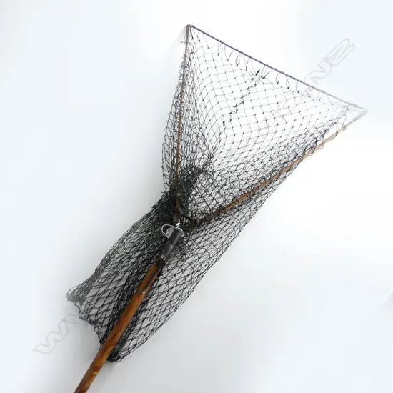 VINTAGE FOLDING ANGLERS NET L.1220mm
