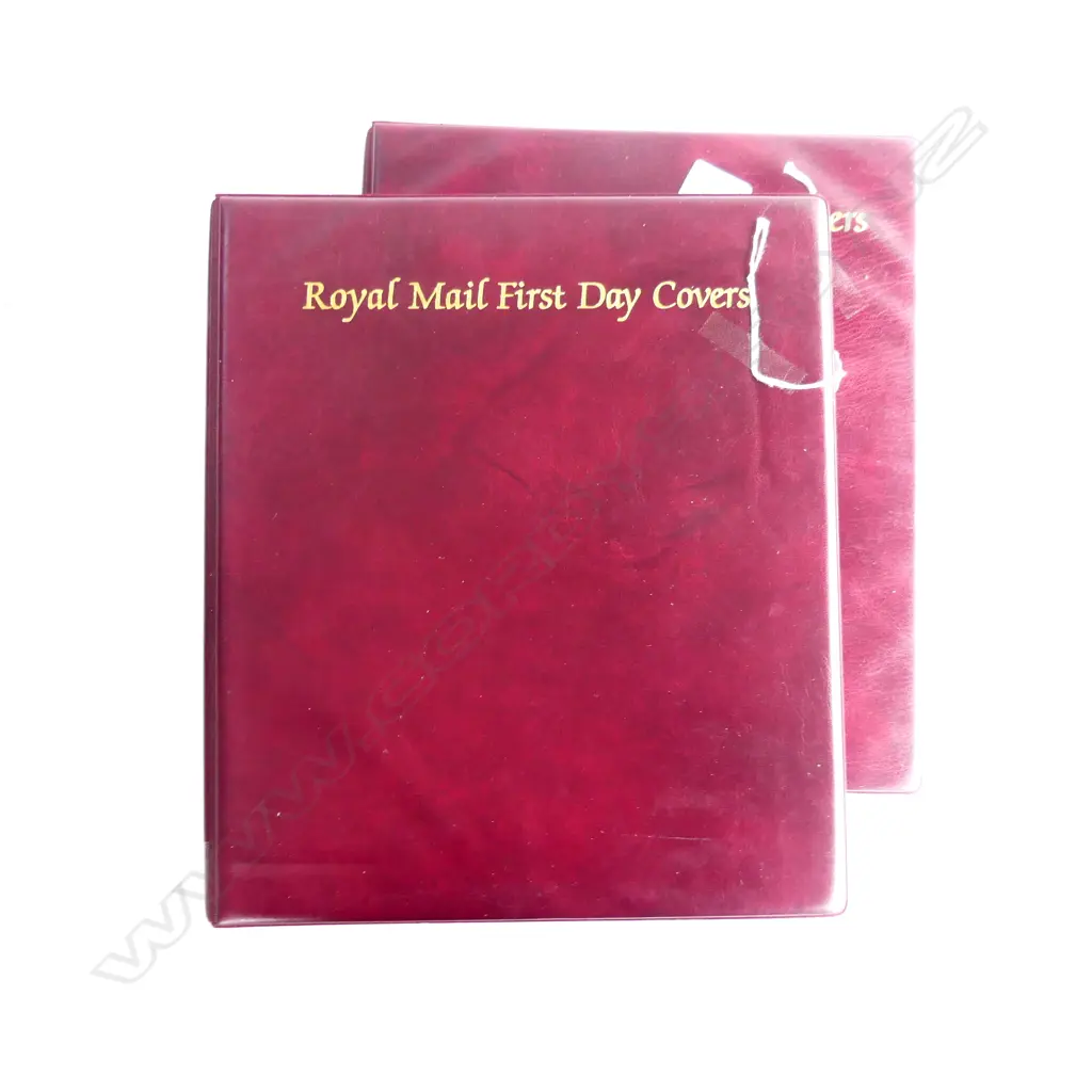 2 X.ROYAL MINT UK FIRST DAY COVER ALBUMS W COVERS Image 1++