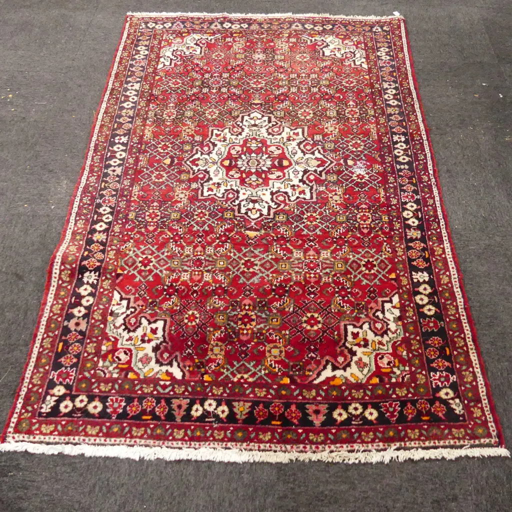HAND KNOTTED WOOL PILE RUG 2150x1390mm Image 1++