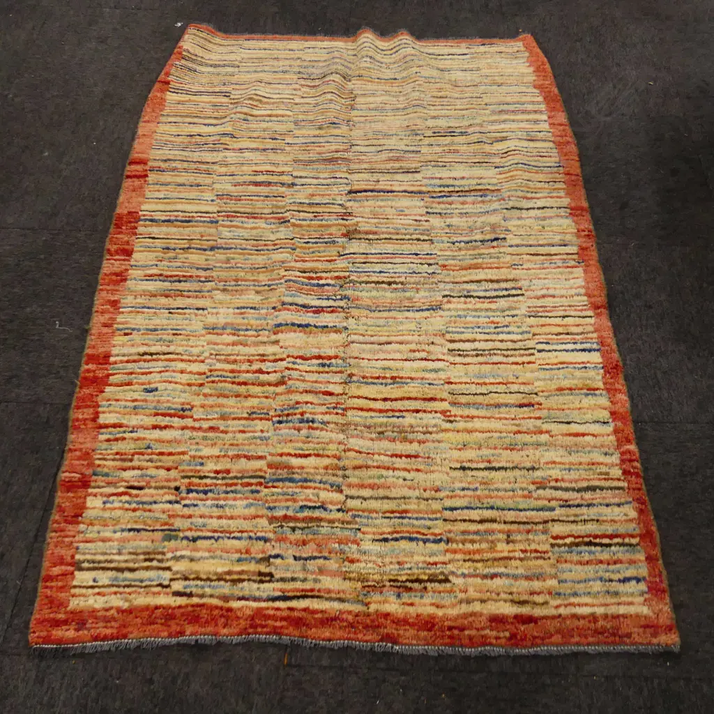 HAND KNOTTED ALL WOOL RUG 1840x1210mm Image 1++