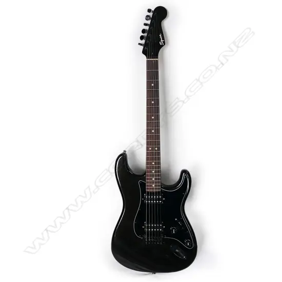 SQUIER STRATOCASTER ELECTRIC GUITAR BY FENDER IN HARD CASE