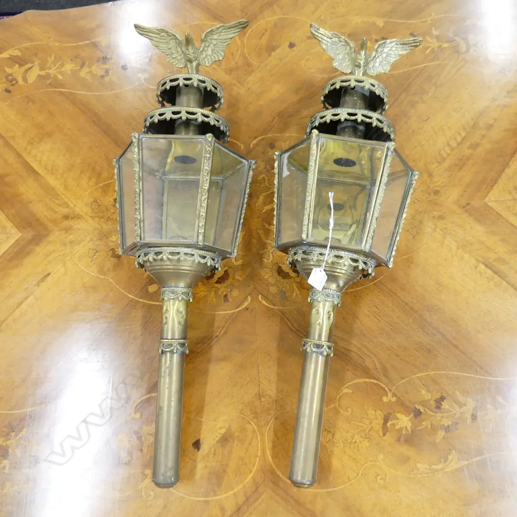 PR BRASS LANTERNS H.700mm Image 1++