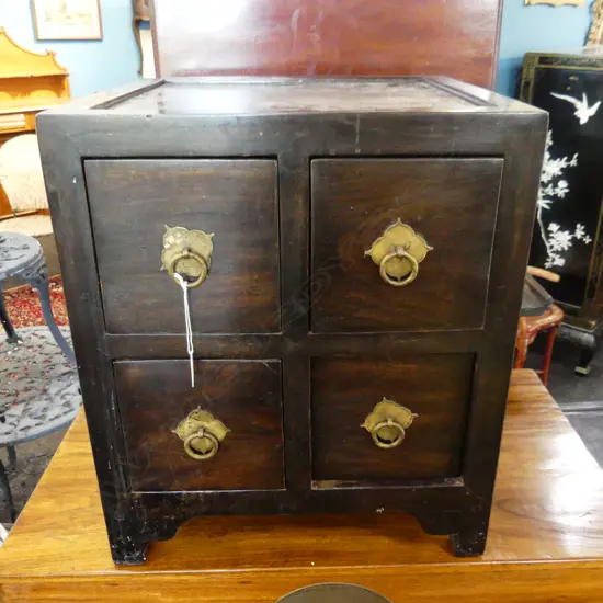 PR ORIENTAL BEDSIDE DRAWERS 465x450x550mm
