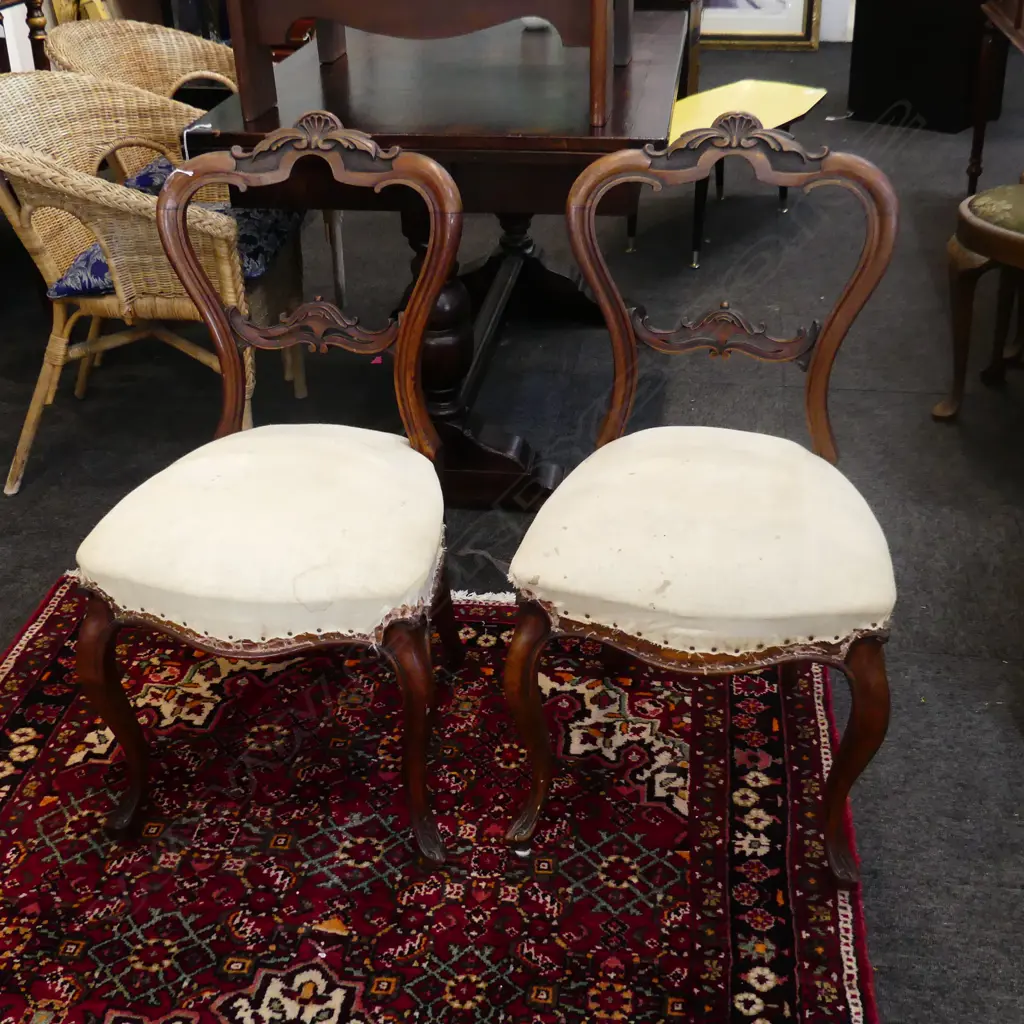 PR VICTORIAN BALLOON BACK CHAIRS Image 1++
