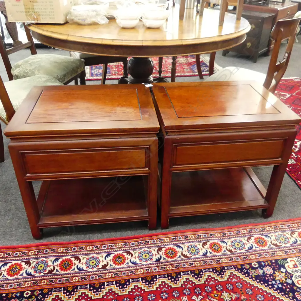 PR ORIENTAL BEDSIDE DRAWERS 460x560x555mm Image 1++