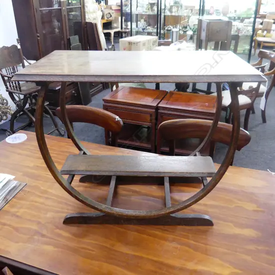 DECO OAK SIDE TABLE 685x370x570mm