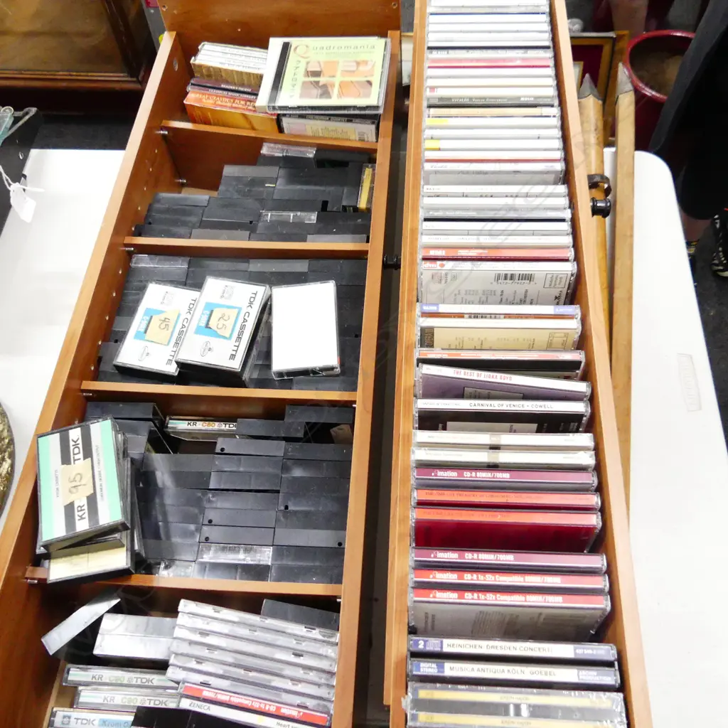 COLLECTION ASST. CDs & TAPES Image 1++