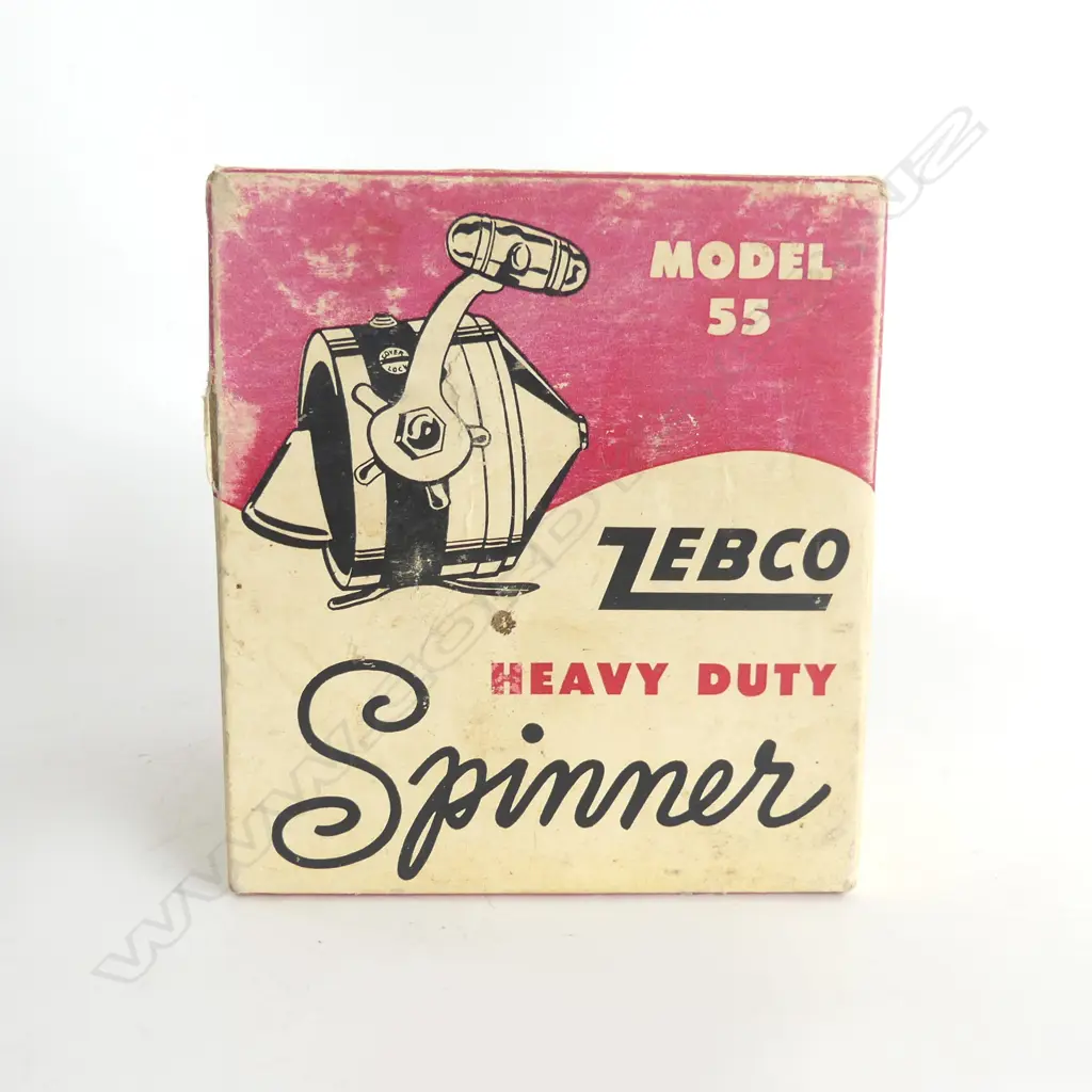 Alan Pye fishing collection: ZEBCO SPINNING REEL USA Image 1++