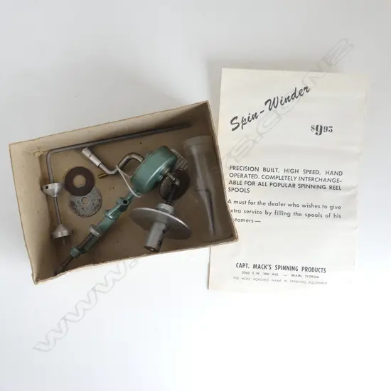 Alan Pye: THE 'SPIN-WINDER'
