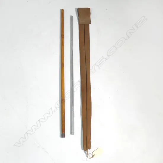 HARDYS FLAMED BAMBOO ROD TIP HOLDER & ALUMINIUM