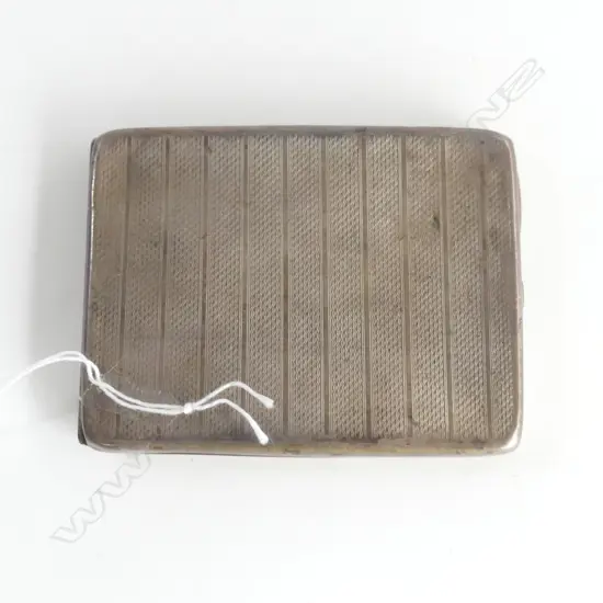 S/SILVER CIGARETTE CASE, 132gm
