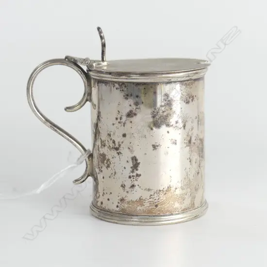 S/SILVER BP&CO MUSTARD POT NO LINER, 136gm