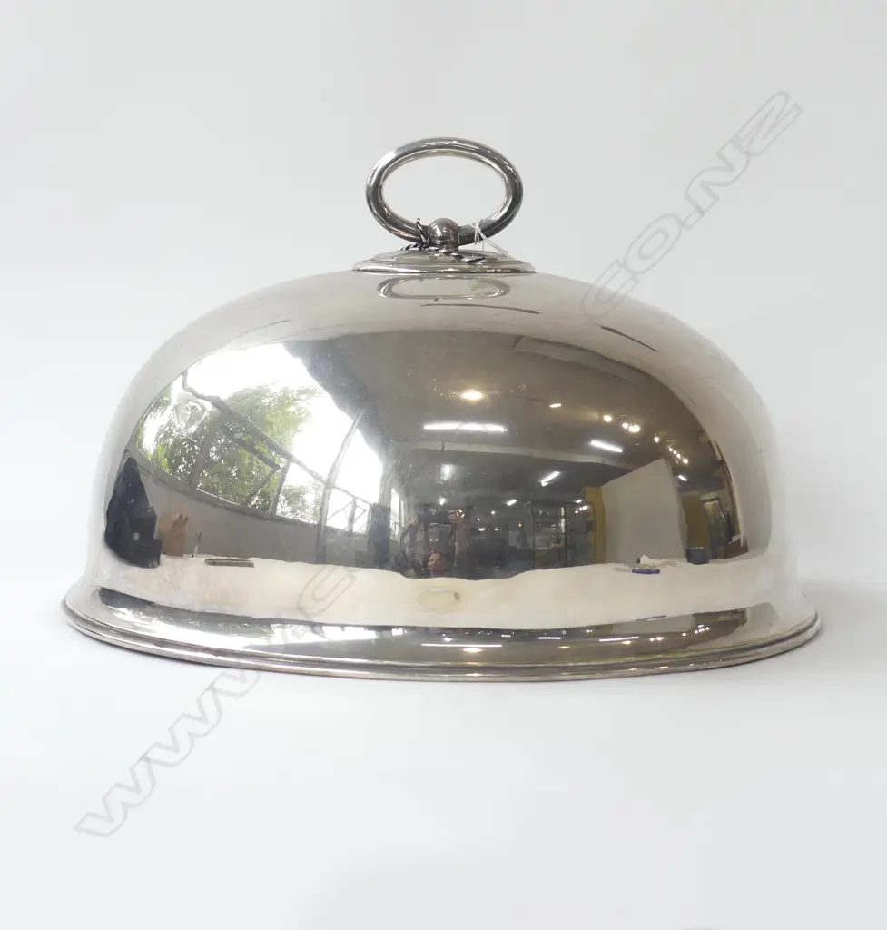 LG SILVER PLATE FOOD DOME 470x360x210mm Image 1++