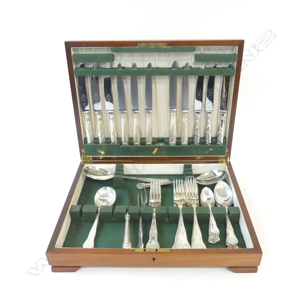 CANTEEN PART SET OF EP DOUBLE STRUCK CUTLERY Image 1++