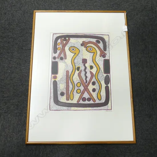 PR NOEL DOYLE ABORIGINAL KALKA PRINTS 425x320mm