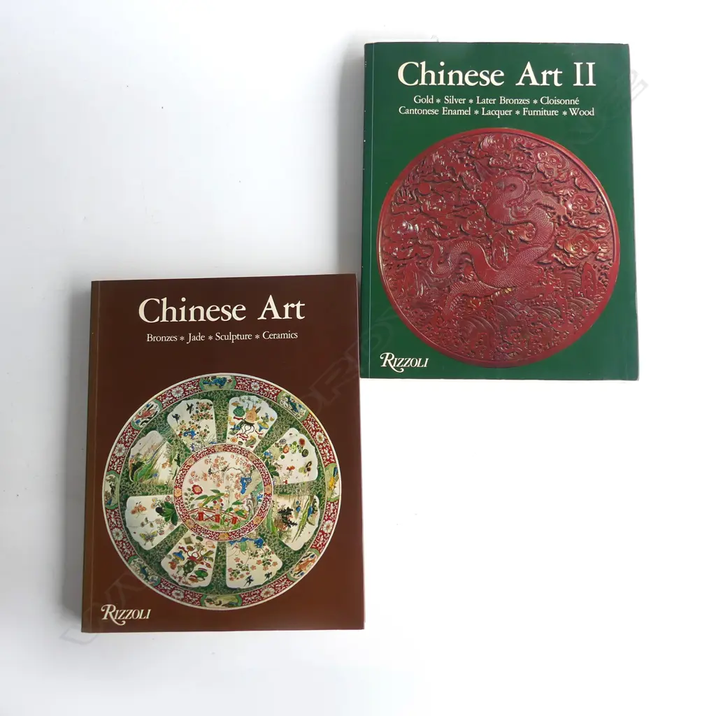 CHINESE ART VOLS I & II 980 FINE TEXT SUPERB ILLUSTRATIONS Image 1++