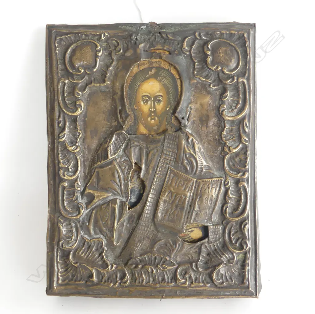 VINTAGE RUSSIAN ICON H180 W135MM Image 1++