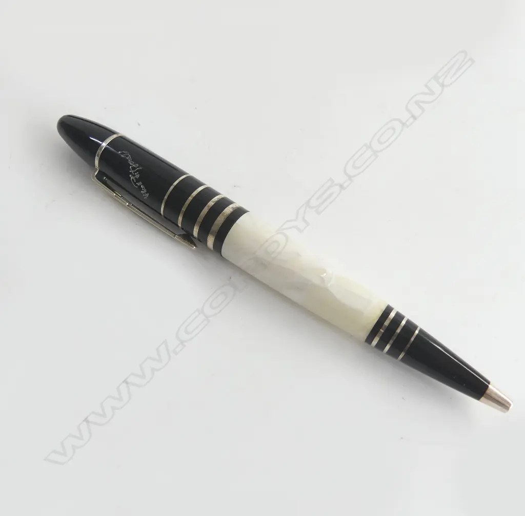 BOXED MONT BLANC F-SCOTT FITZGERALD BALLPOINT PEN  Image 1++