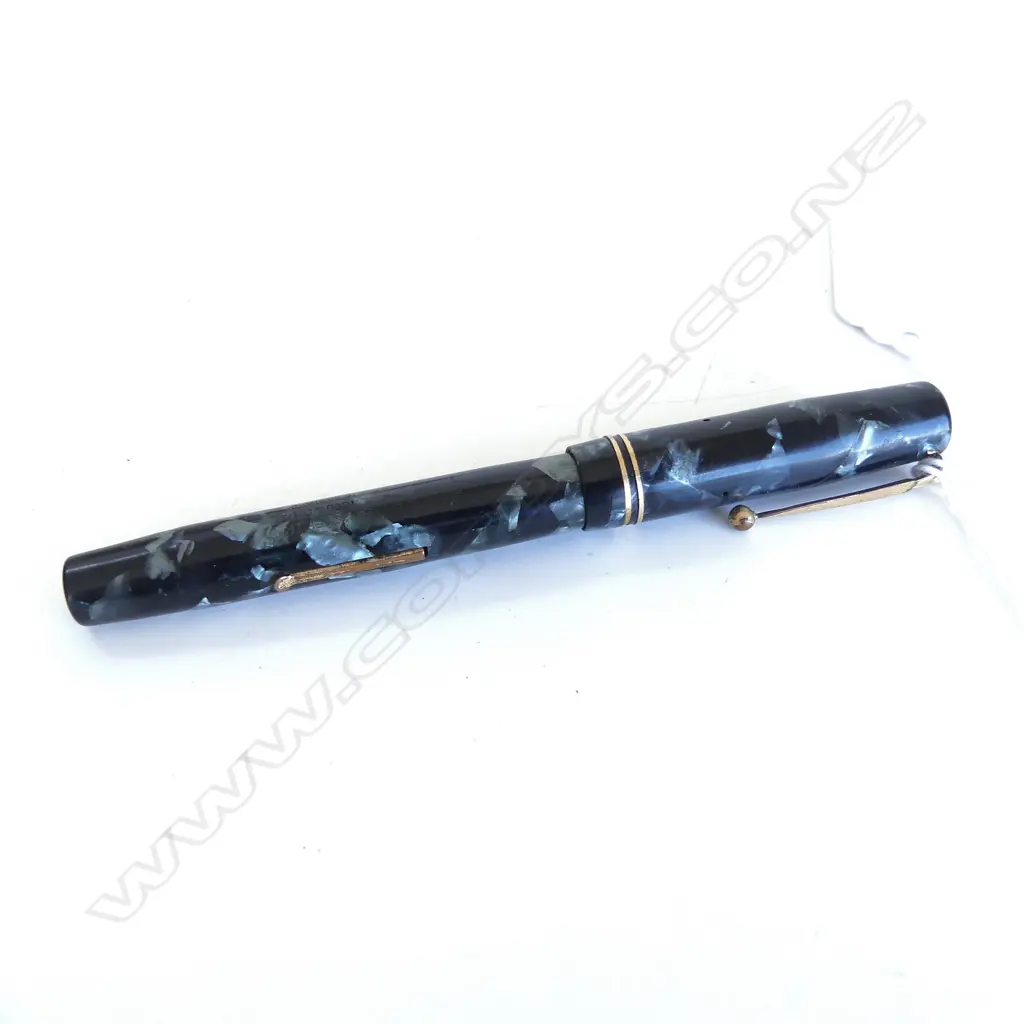 SWAN FOUNTAIN PEN SELF FILLER Black Pearl ?  Image 1++
