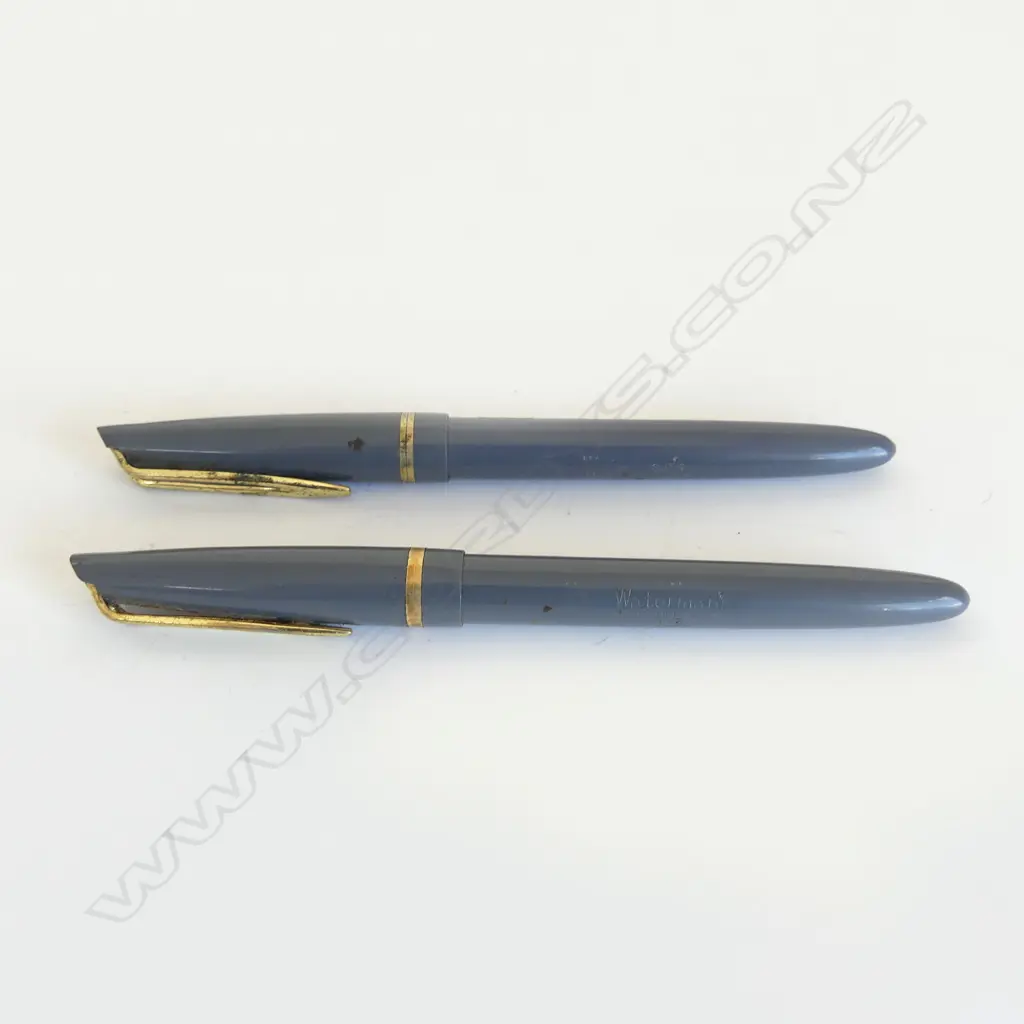 7 VINTAGE FOUNTAIN PENS: 2 X WATERMAN L2 + 3 X OSMIROID 65 + 2 X CONWAT STEWART No.58 Image 1++