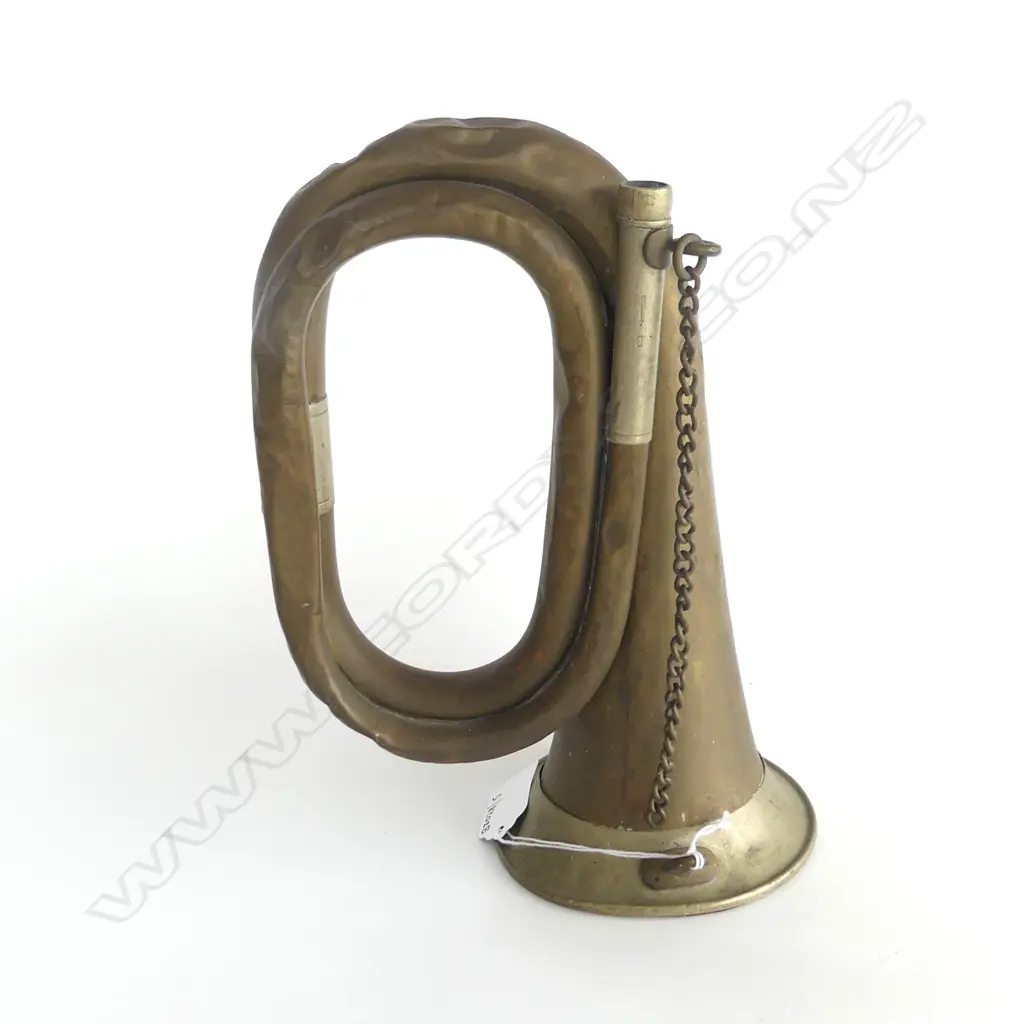 WW2 GERMAN BUGLE MISSING MOUTH PC  L250MM Image 1++