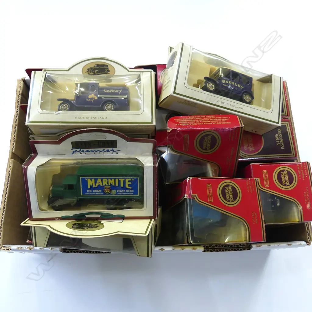 18 ASST. BOXED MODELS; MATCHBOX 'MODELS OF YESTERYEAR' ETC Image 1++