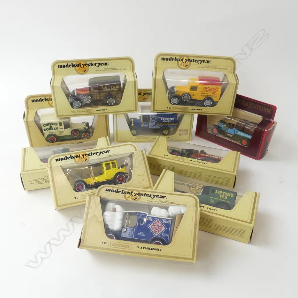 10 MATCHBOX MINT & BOXED  MODELS OF YESTERYEAR Image 1++