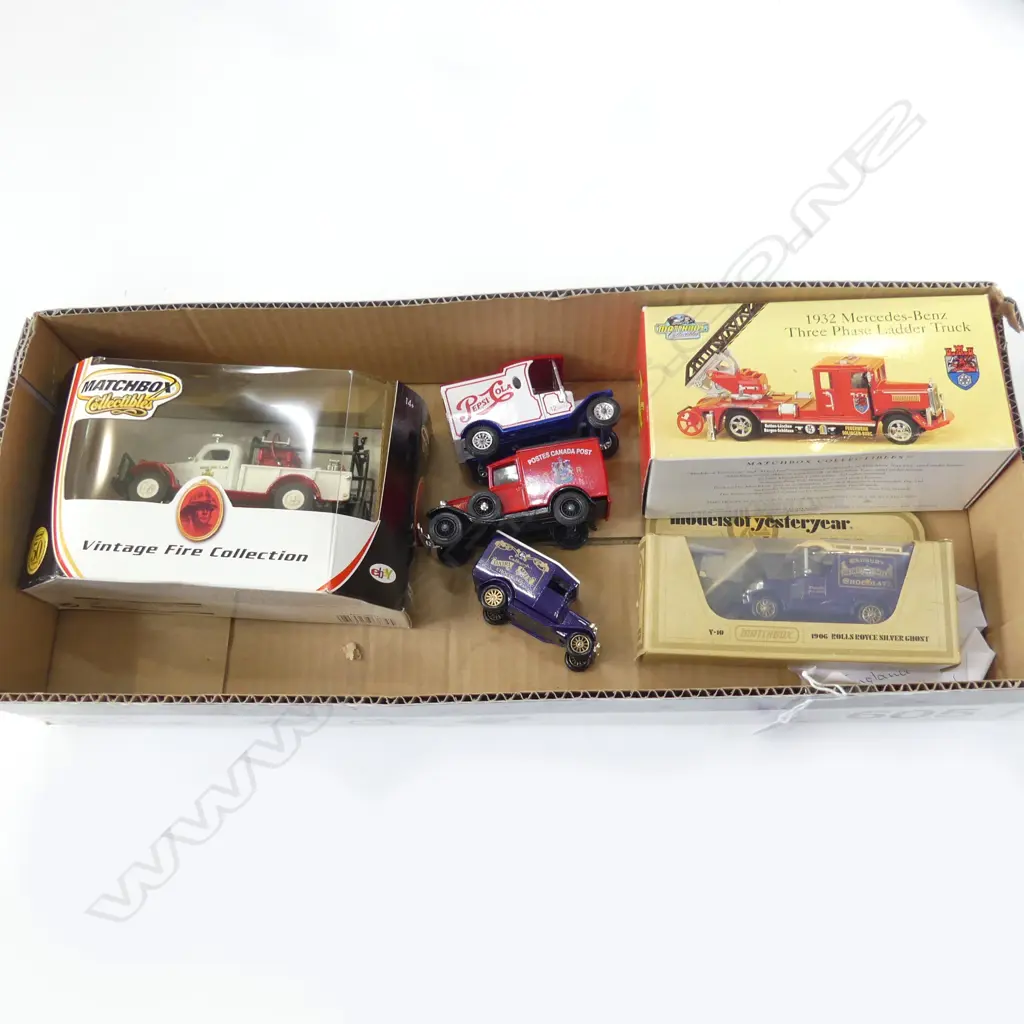 3 BOXED DIE CAST TOYS &4 UNBOXED MATCH BOX TOYS Image 1++
