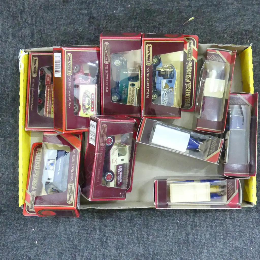 10 MATCH BOX MINT & BOXED MODELS OF YESTERYEAR Image 1++