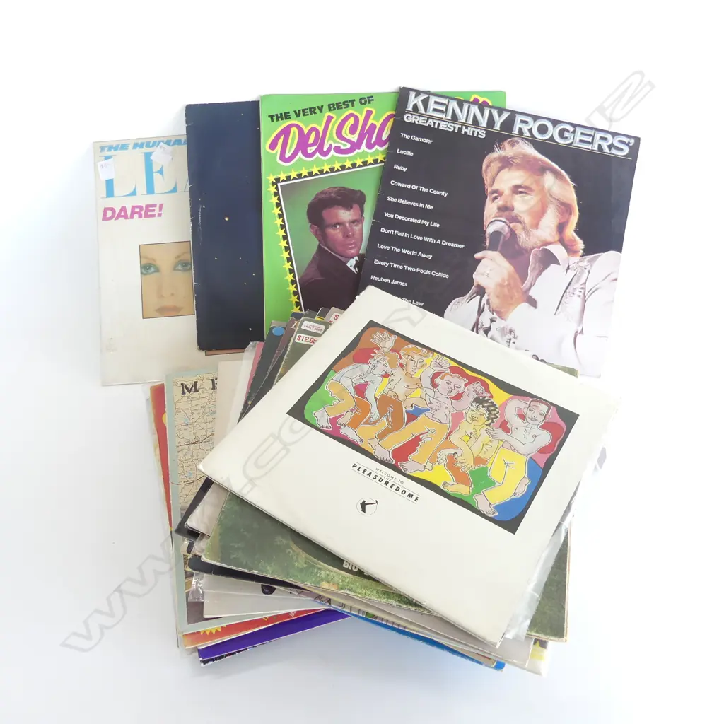 ASST. RECORDS; FRANKIE GOES TO H, HUMAN LEAGUE, POLICE, ETC Image 1++