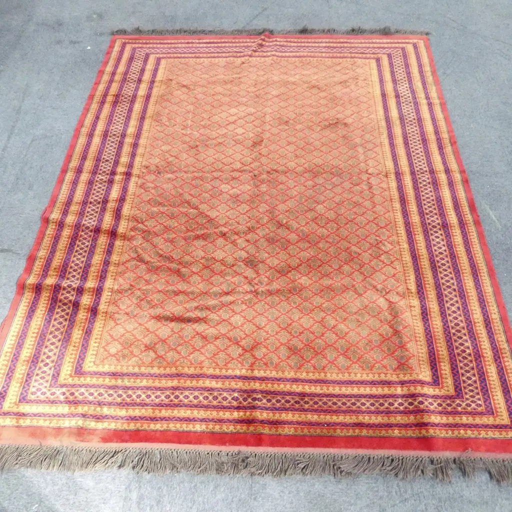 LG HAND KNOTTED CAMEL PILE RUG 3100x2450mm Image 1++