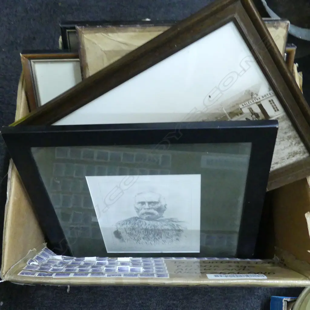 ASST. ARTWORKS, B/W COLONIAL PHOTOS ETC Image 1++