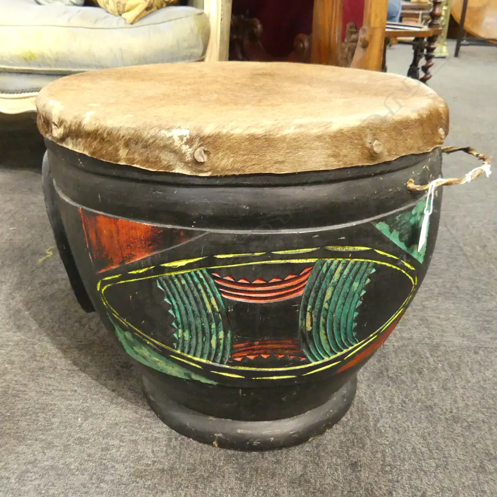 AFRICAN DRUM 390x410mm Image 1++